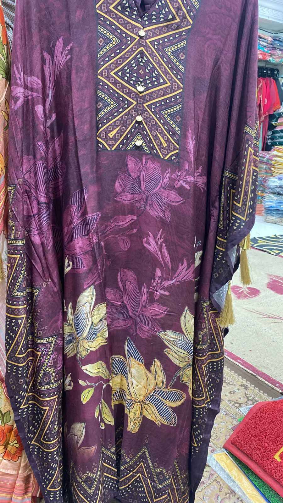 1923 Purple Hit By Fashid Designer Festive Suits Beautiful Fancy Stylish Colorful Party Wear & Occasional Wear Pure Muslin kaftan At Wholesale Price